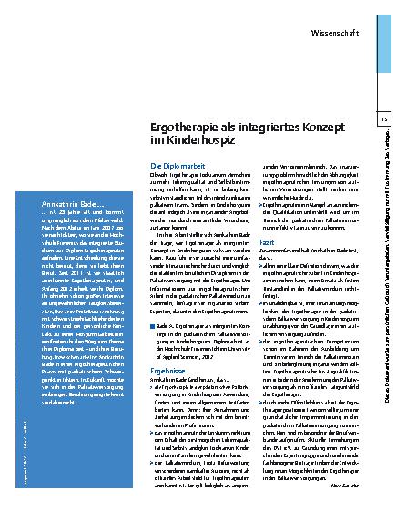 Vorschauseite 2: Annkathrin Bade – Pfälzer Mädel ohne Berührungsängste