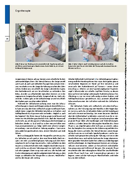 Vorschauseite 3: Schluck- und Esstraining bei Schlaganfall – Therapie mit Götterspeise