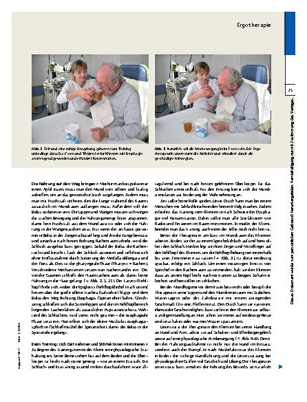 Vorschauseite 4: Schluck- und Esstraining bei Schlaganfall – Therapie mit Götterspeise