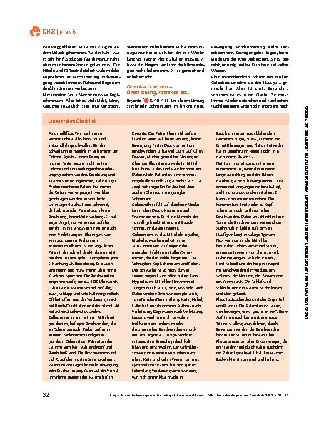 Vorschauseite 3: Klassische Homöopathie: Das richtige Schmerzmittel finden