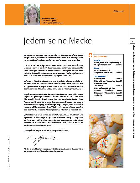 Vorschauseite 1: Jedem seine Macke