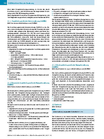 Vorschauseite 6: Leitlinie der Deutschen Gesellschaft für Ernährungsmedizin (DGEM)