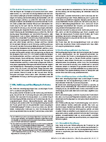 Vorschauseite 4: Leitlinie der Deutschen Gesellschaft für Ernährungsmedizin (DGEM)