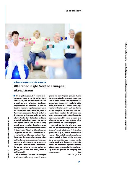 Vorschauseite 2: Internationale Studienergebnisse