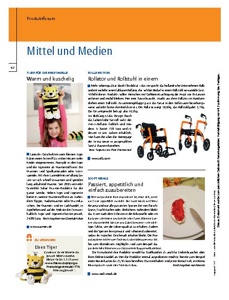 Vorschauseite 1: Mittel und Medien
