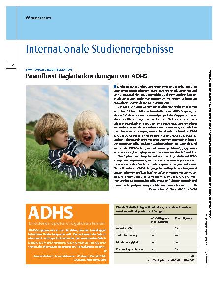 Vorschauseite 1: Internationale Studienergebnisse