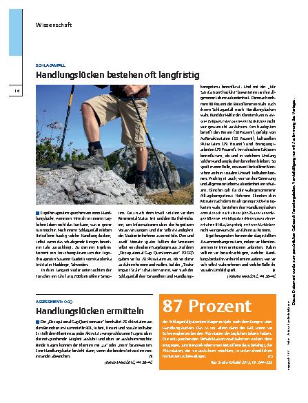 Vorschauseite 3: Internationale Studienergebnisse
