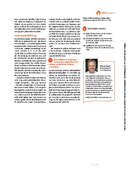 Vorschauseite 4: Der kleine Patient – Regulation statt Substitution - Biochemie nach Dr. Schüßler