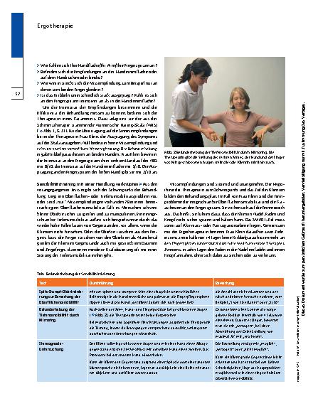 Vorschauseite 2: Sensibilitätsstörungen bei Multipler Sklerose – Mit Fingerspitzengefühl