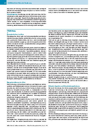 Vorschauseite 2: Leitlinie der Deutschen Gesellschaft für Ernährungsmedizin (DGEM) in Zusammenarbeit mit der GESKES, der AKE und der DGG
