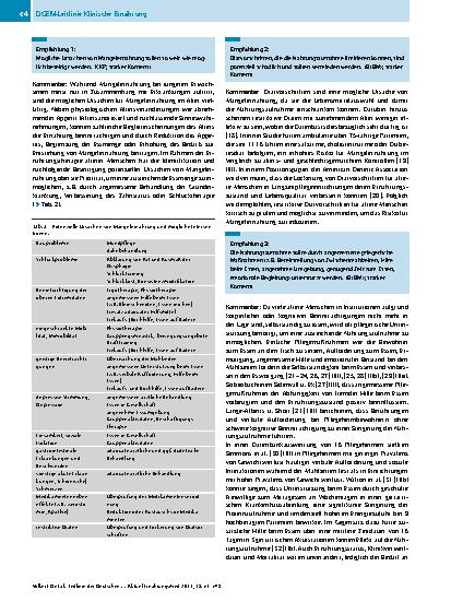 Vorschauseite 4: Leitlinie der Deutschen Gesellschaft für Ernährungsmedizin (DGEM) in Zusammenarbeit mit der GESKES, der AKE und der DGG