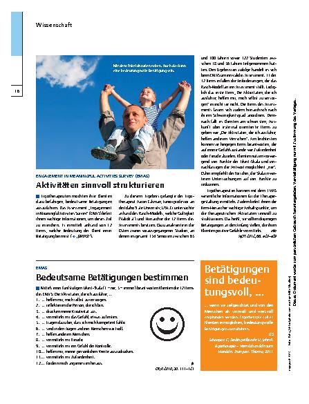 Vorschauseite 2: Internationale Studienergebnisse