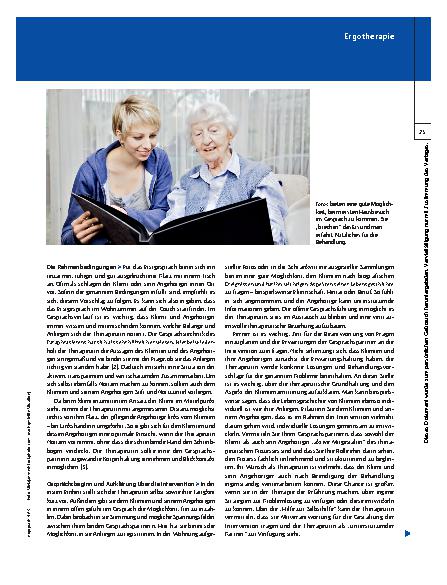 Vorschauseite 2: Therapeutisches Erstgespräch bei Demenz – Die erste Begegnung positiv prägen