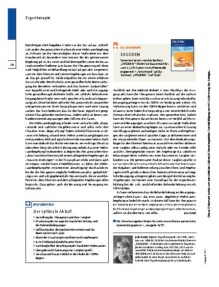 Vorschauseite 3: Therapeutisches Erstgespräch bei Demenz – Die erste Begegnung positiv prägen