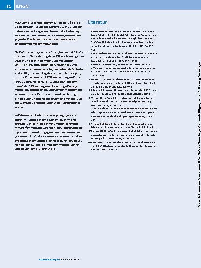Vorschauseite 2: Isolierung von MRSA-Patienten: Wie lange noch?