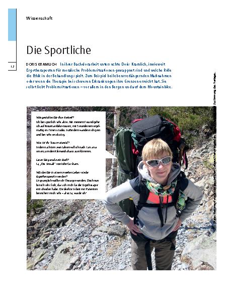 Vorschauseite 1: Doris Kramlich – Die Sportliche