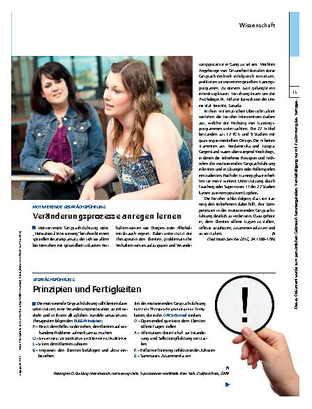 Vorschauseite 2: Internationale Studienergebnisse