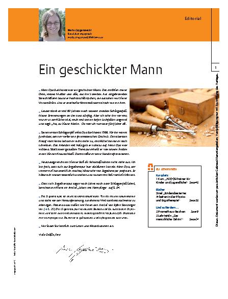 Vorschauseite 1: Ein geschickter Mann