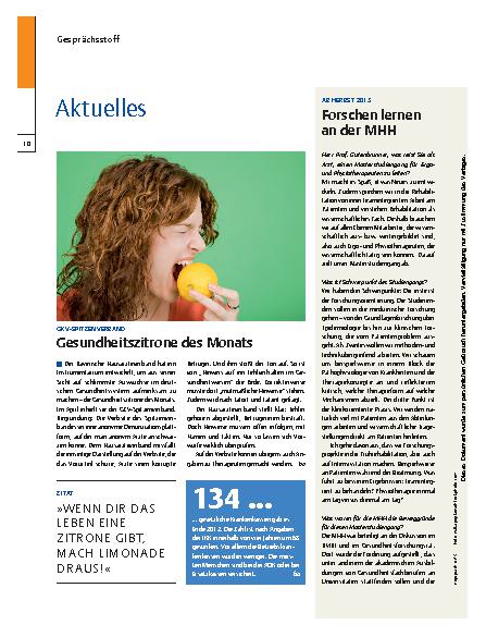 Vorschauseite 1: Aktuelles