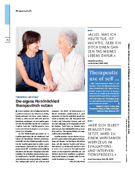 Vorschauseite 3: Internationale Studienergebnisse