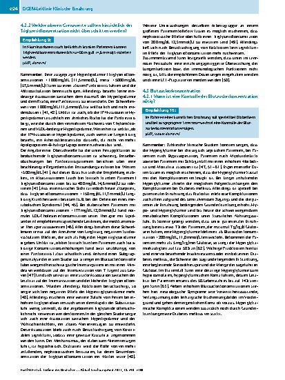 Vorschauseite 5: S3-Leitlinie der Deutschen Gesellschaft für Ernährungsmedizin (DGEM) in Zusammenarbeit mit der GESKES und der AKE