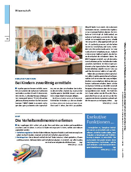 Vorschauseite 3: Internationale Studienergebnisse