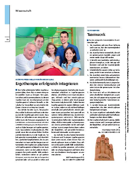 Vorschauseite 3: Internationale Studienergebnisse
