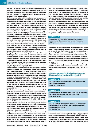 Vorschauseite 4: S3-Leitlinie der Deutschen Gesellschaft für Ernährungsmedizin (DGEM) in Zusammenarbeit mit der GESKES, der AKE, der DGCH, der DGAI und der DGAV