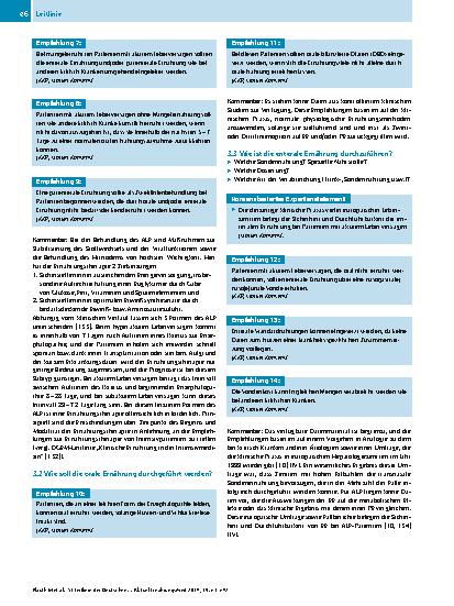 Vorschauseite 6: S3-Leitlinie der Deutschen Gesellschaft für Ernährungsmedizin (DGEM) in Zusammenarbeit mit der GESKES, der AKE und der DGVS