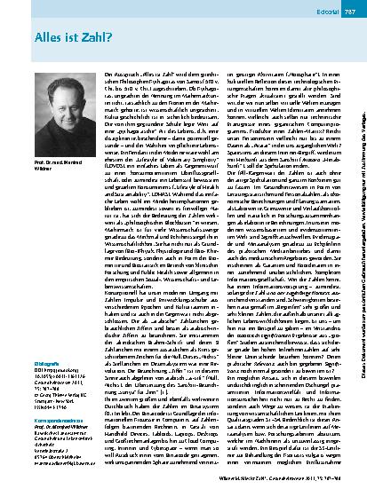 Vorschauseite 1: Alles ist Zahl?
