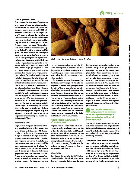 Vorschauseite 2: Vegane Ernährung im Fokus