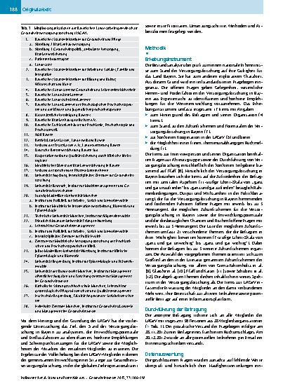 Vorschauseite 3: Stand und Potenziale der Versorgungsforschung: Die Perspektive der Akteure in Bayern