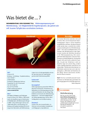 Vorschauseite 1: Was bietet die Wohnberatung von Susanne Tyll?