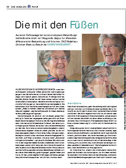 Vorschauseite 1: Die mit den Füßen