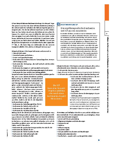 Vorschauseite 4: ICF – Ganzheitlich mit Methode