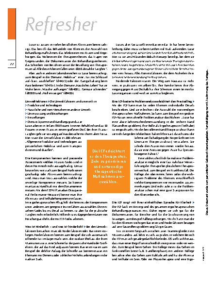 Vorschauseite 5: ICF – Ganzheitlich mit Methode