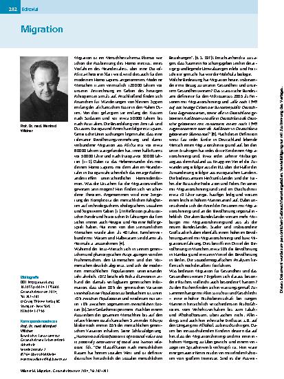 Vorschauseite 1: Migration
