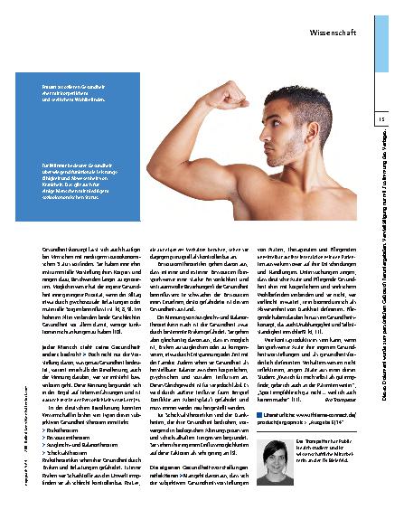 Vorschauseite 2: Konzepte und Theorien von Gesundheit – Gesund sein ist für jeden anders