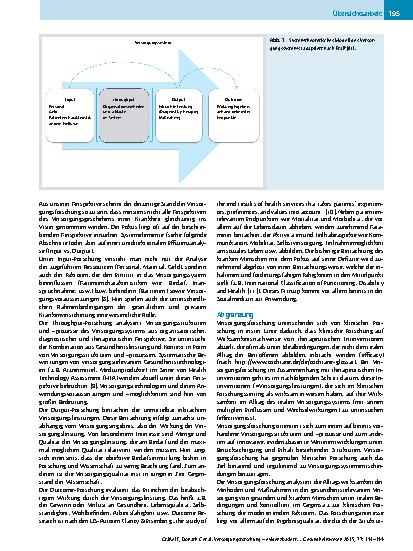 Vorschauseite 3: Versorgungsforschung – evidenzbasiertEin Kurzüberblick und Implikationen
