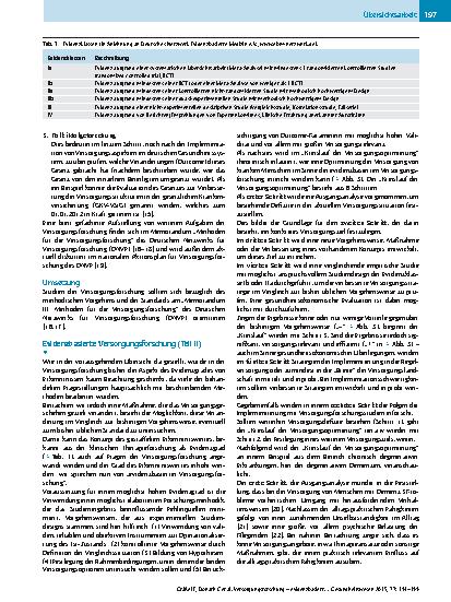 Vorschauseite 5: Versorgungsforschung – evidenzbasiertEin Kurzüberblick und Implikationen