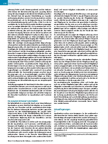 Vorschauseite 4: Plädoyer für eine Stärkung der klinischen Sozialmedizin