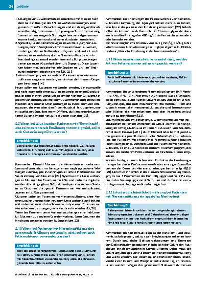 Vorschauseite 6: S1-Leitlinie der Deutschen Gesellschaft für Ernährungsmedizin (DGEM) in Zusammenarbeit mit der AKE, der GESKES und der DGfN
