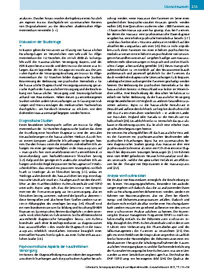 Vorschauseite 3: Versorgungsforschung in der Allgemeinmedizin – eine bayerische Perspektive