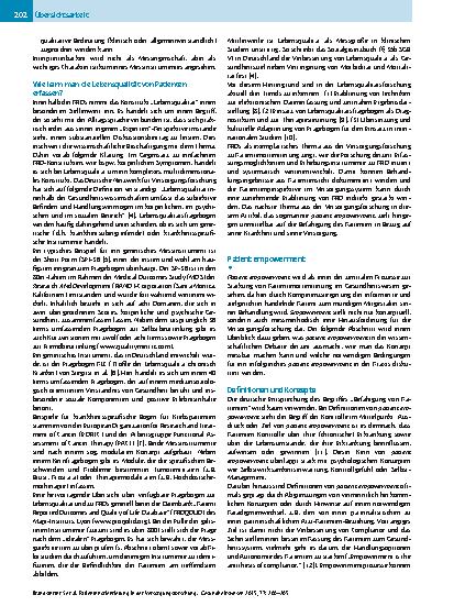 Vorschauseite 3: Patientenorientierung in der Versorgungsforschung