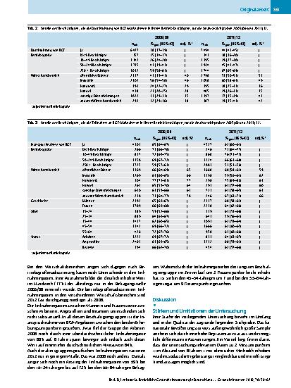 Vorschauseite 4: Betriebliche Gesundheitsförderung in Deutschland: Verbreitung und Inanspruchnahme. Ergebnisse der BIBB/BAuA-Erwerbstätigenbefragungen 2006 und 2012