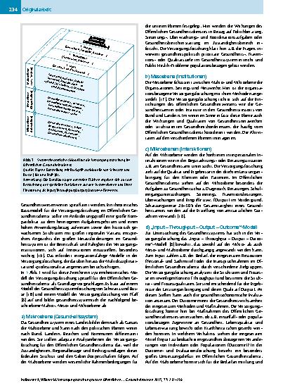 Vorschauseite 3: Versorgungsforschung für den Öffentlichen Gesundheitsdienst (ÖGD) und das öffentliche Gesundheitswesen