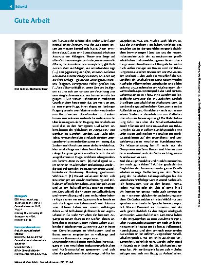 Vorschauseite 1: Gute Arbeit