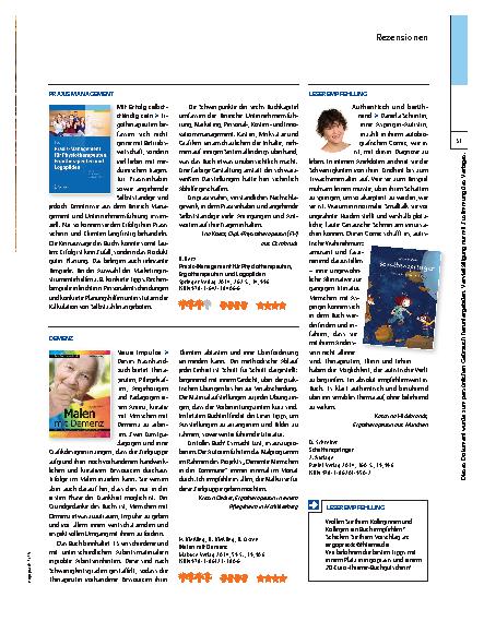 Vorschauseite 1: Praxismanagement – Mit Erfolg selbstständig sein