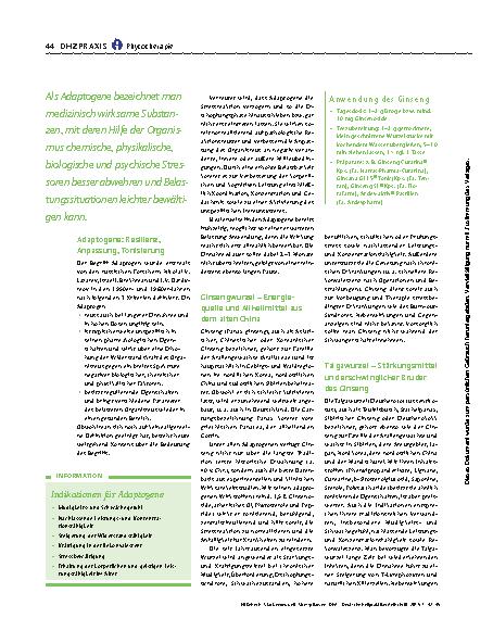 Vorschauseite 3: Stark verwurzelt: Stresspflanzen