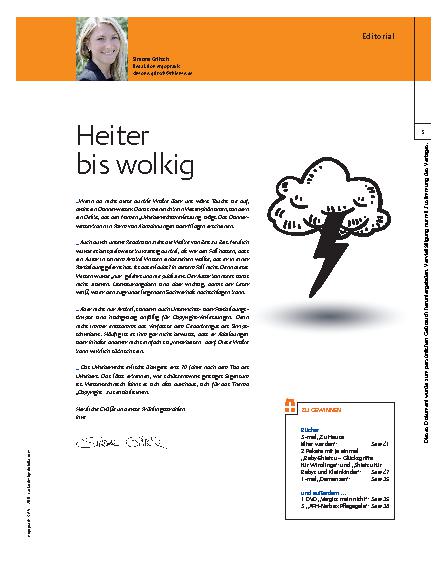 Vorschauseite 1: Heiter bis wolkig